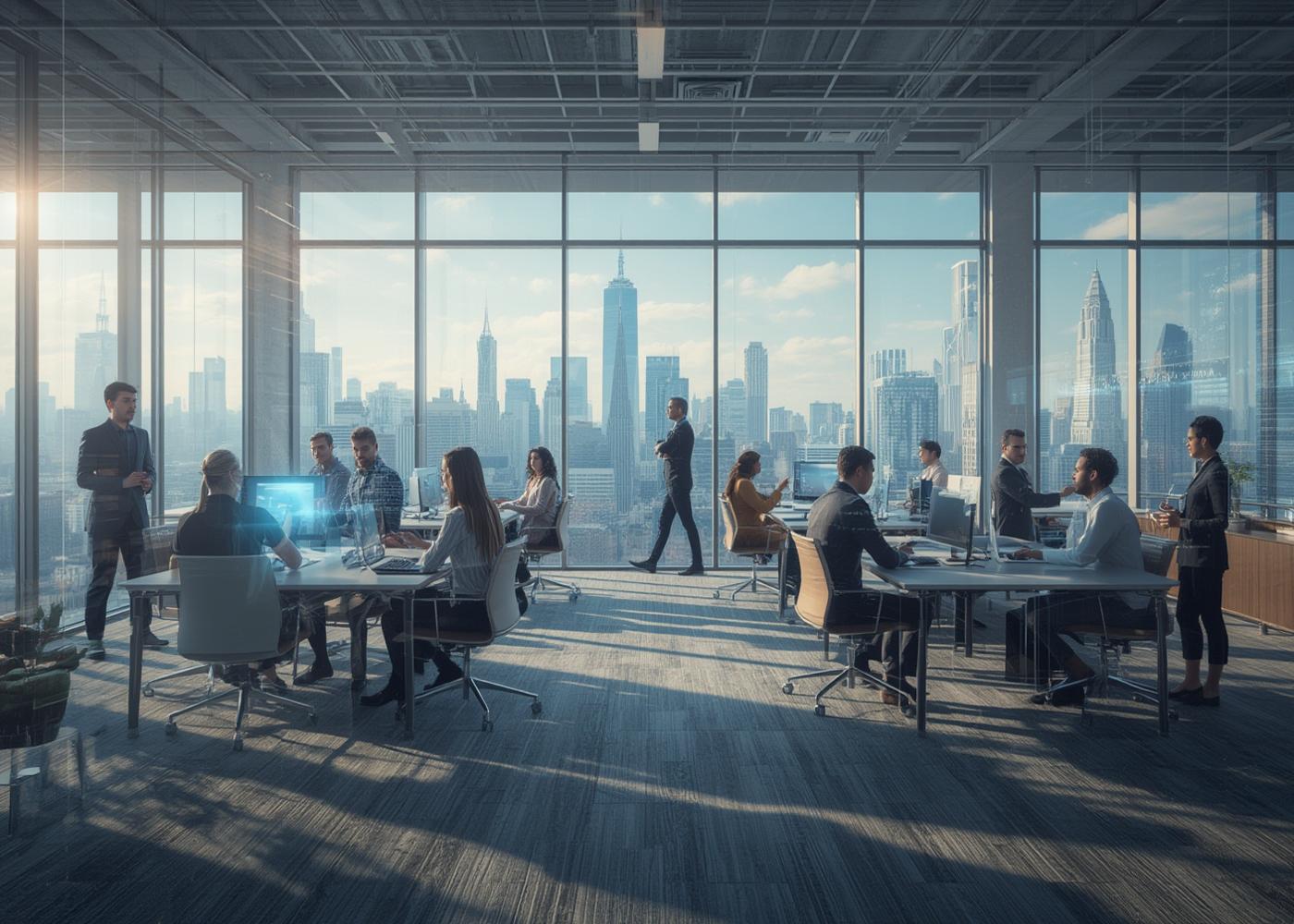 AI in the workplace trends, how AI affects workplace skills, evolving role of AI at work, artificial intelligence impact on employment